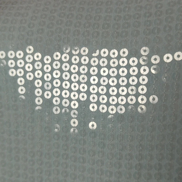 Dreampop By Cynthia Rowley sz XL Girls Sequined 100% Cotton Top - Picture 3 of 5